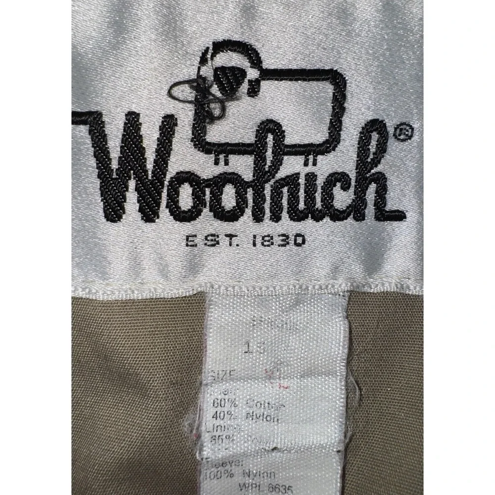 VTG  Woolrich Chore Coat/Jacket Full Zip Teal Mens Sz XL USA‎ Made Pockets - Picture 3 of 16